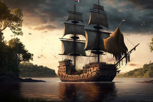 Фотография квеста-анимации Пиратский квест от компании Ухты-пухты (Фото 1)